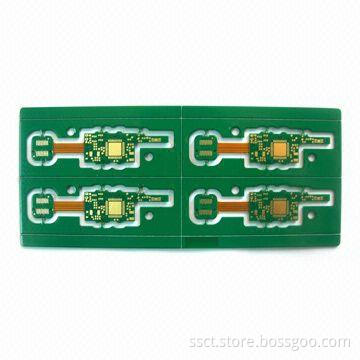 Rigid-flex Board with 4-layer Count and ENIG Surface Finish